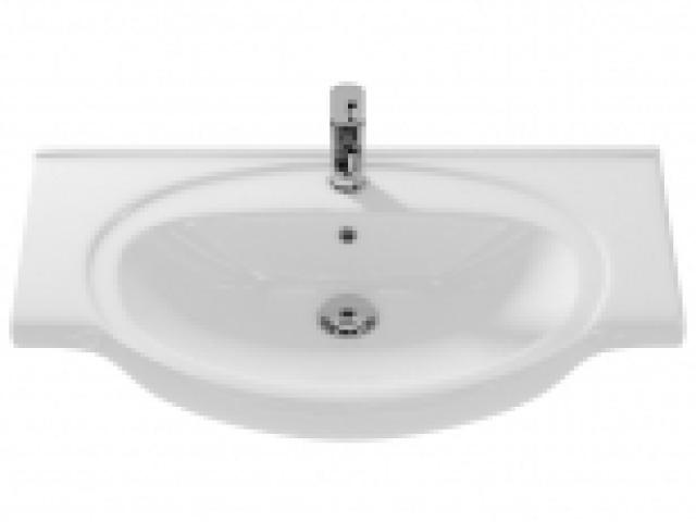 Раковина CERSANIT ERICA 80см для тумбы Аура высокое качество, 