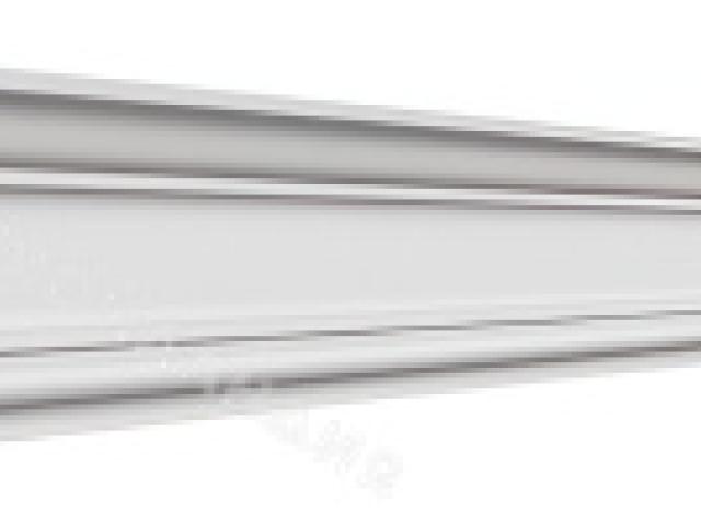 Плинтус потолочный GLANZEPOL GP-95 2000х40х80 мм белый, 