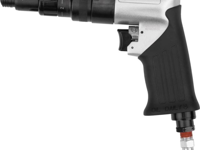 Пневмошуруповерт NORGAU NPS118-1IEQ 1800 об/мин профессиональный с резьбовым соединением, 