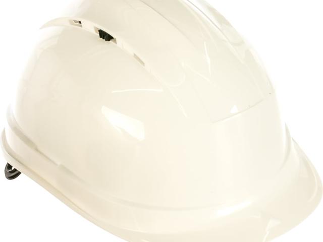 Каска Delta Plus белая QUARUP4BC — защита головы для строительных работ, 