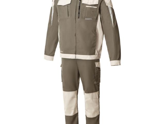 Костюм мужской рабочий СОЮЗСПЕЦОДЕЖДА STATUS NEW 2 серый хаки/серый песок 56-58 рост 182-188, 