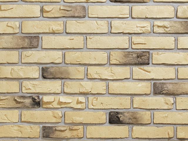 Кирпич декоративный KR Professional Клинкерный кирпич 34040 серо-бежевый, 