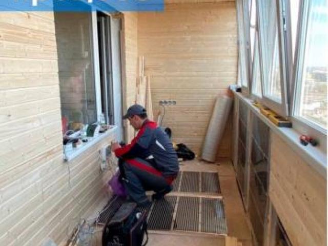 Остекление и отделка балкона лоджии, Оренбург Остекление и отделка балкона лоджии, Оренбург