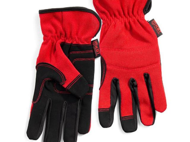 Перчатки монтажника КВТ серия ПРОФИ модель С-31 усиленные, для защиты рук, 