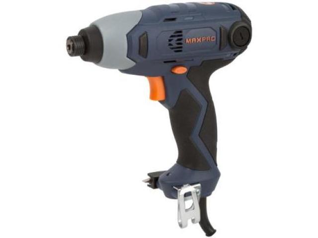 Шуруповерт MAX-PRO MPIS240V с ударным механизмом и LED подсветкой, 
