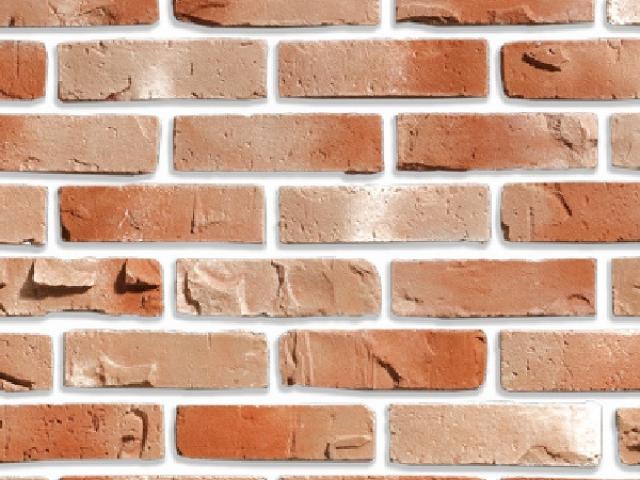 Кирпич декоративный Kamrock Клинкерный бежево-оранжевый 34670, 