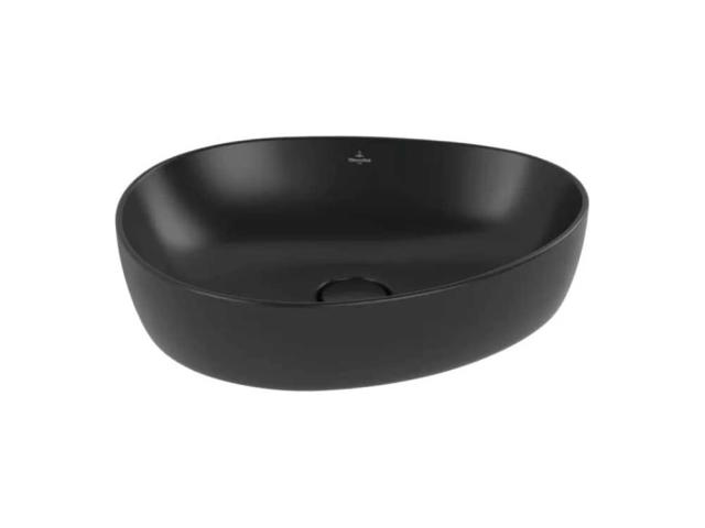 Раковина накладная Villeroy & Boch Antao 510x400 мм черная, 