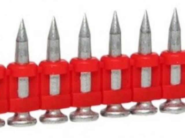 Гвозди EKF cpn-3019bp для монтажных пистолетов 19 мм, 1000 шт гальванированные, 