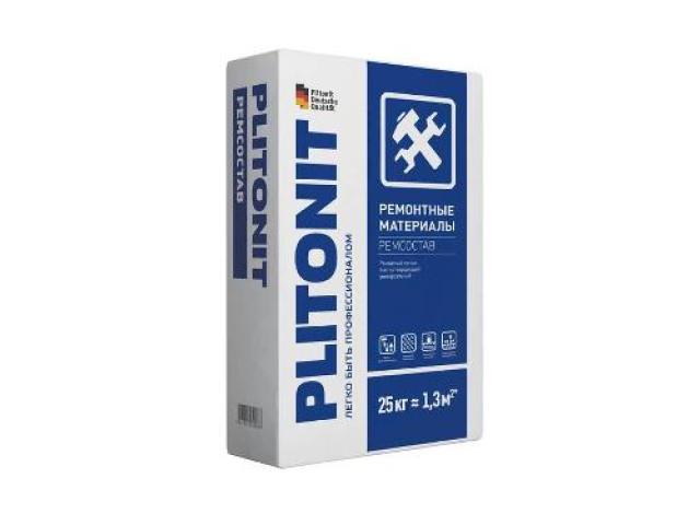 Штукатурка PLITONIT РемСостав 25 кг универсальный ремонтный состав для стен и пола, 