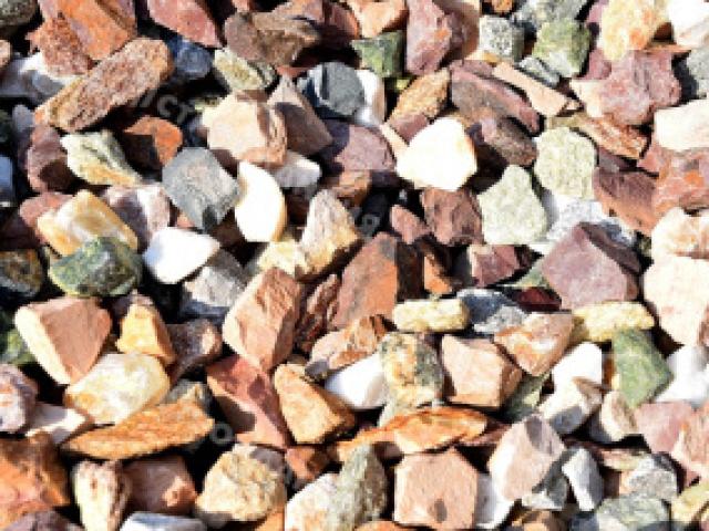 Щебень декоративный Микс 20-40 мм 25 кг, 