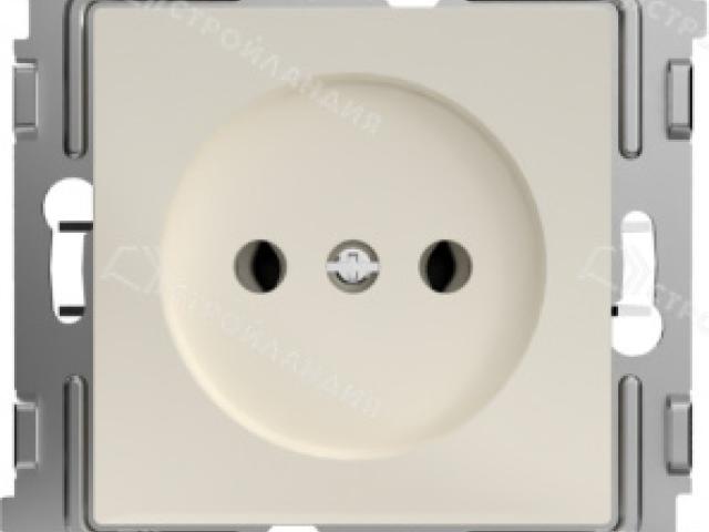 Розетка одинарная встраиваемая TOKOV ELECTRIC Pixel TKE-PX-R1SF-C02, 