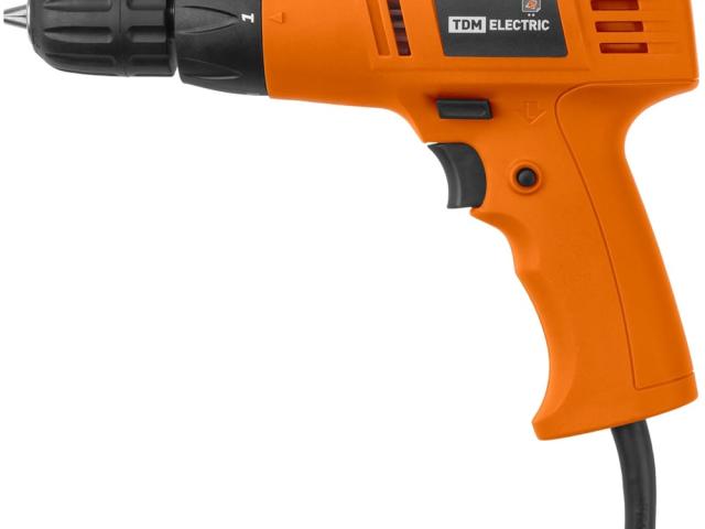 Шуруповерт сетевой TDM ELECTRIC СШ-280 280 Вт с регулировкой скорости, 