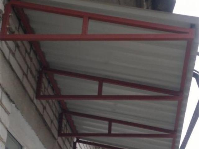 Изготовление и установка крыши на балконе., Борисов