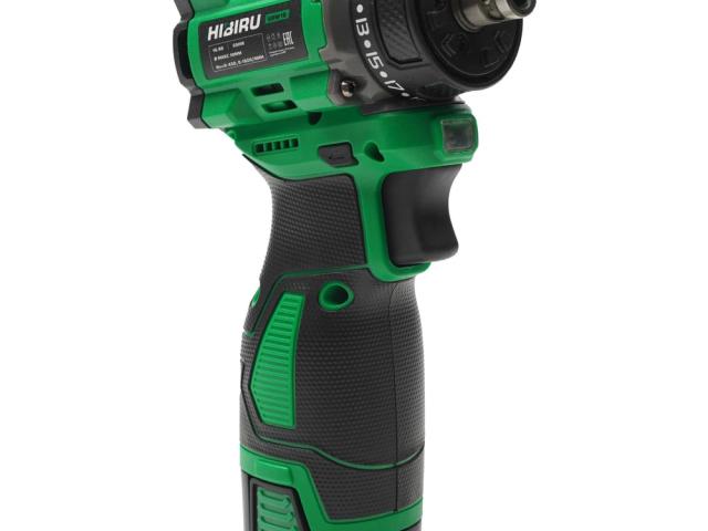 Шуруповерт HIBIRU 16.8 В 55 Нм 2 АКБ профессиональный, 
