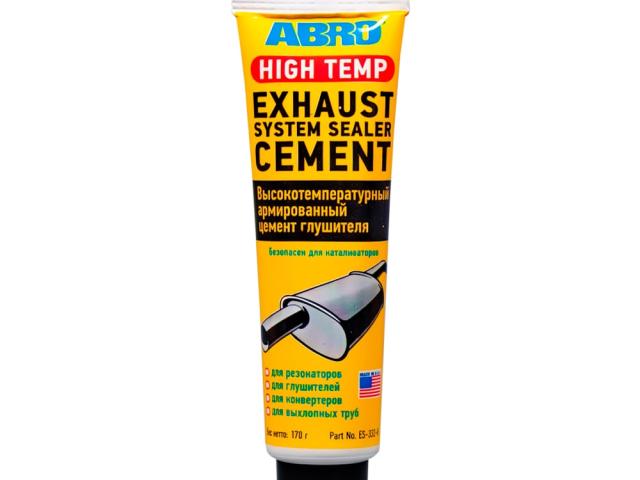 Цемент глушителя ABRO 170г ES-332-RW для ремонта автомобилей, 