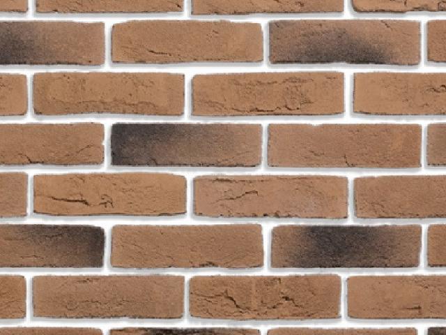 Кирпич декоративный Kamrock Старый кирпич 32170 коричневый, 