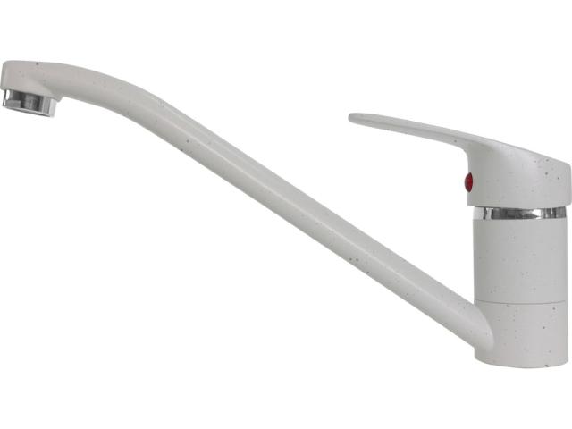 Смеситель Lex Salto White - Современный Однорычажный для Кухни, 