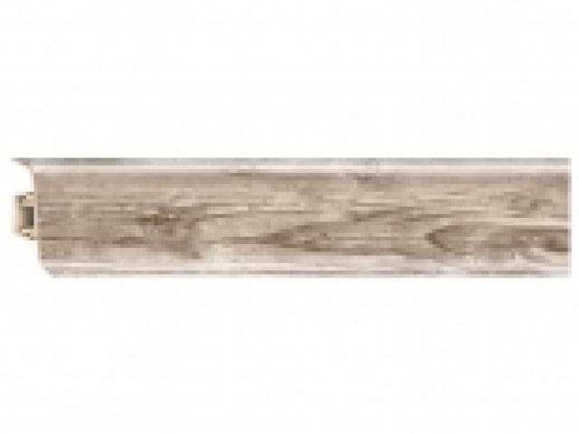 Плинтус ПВХ RICO Leo 2500х56х22мм Дуб английский — влагостойкий дизайн с простым монтажом, 