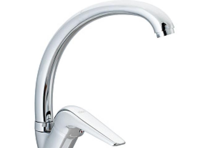 Смеситель для кухни однорычажный Ekko E41102 с гарантией 12 месяцев, 