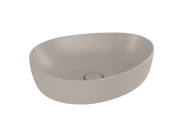 Раковина накладная Villeroy & Boch Antao 510x400 мм бежевый TitanCeram, 