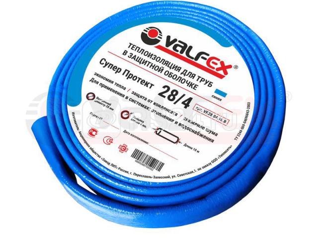 Теплоизоляция VALFEX VF.22.04.10.B 22х4мм 10м, 