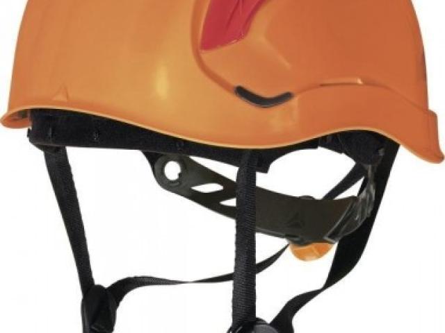 Каска Delta Plus GRANITE WIND с вентиляцией, оранжевая, горная каска, 