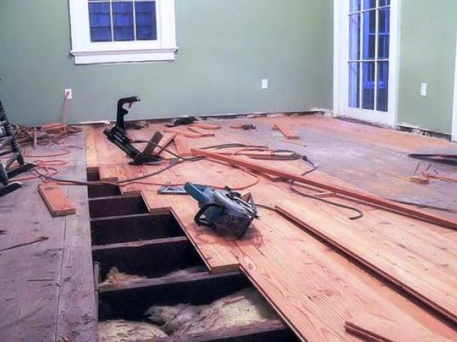 Замена пола в квартире под ключ, Пенсионерам всегда скидка, Красноярск