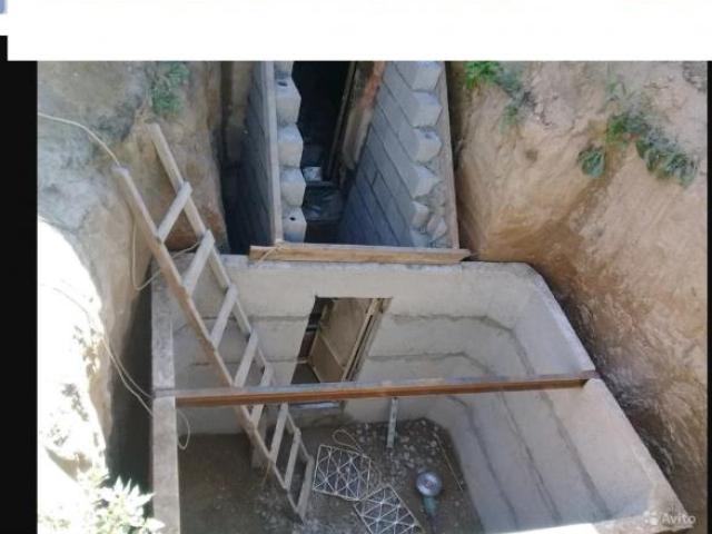 Погреб монолитный бетонный от производителя, погреб монолитный с лестницей бетонной, погреб с лазом, Красноярск