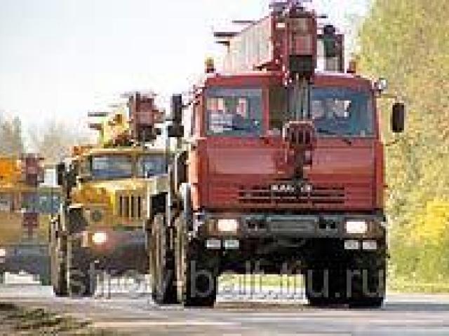 Заказ услуг автокрана 25 тонн в г. Луга, Санкт-Петербург