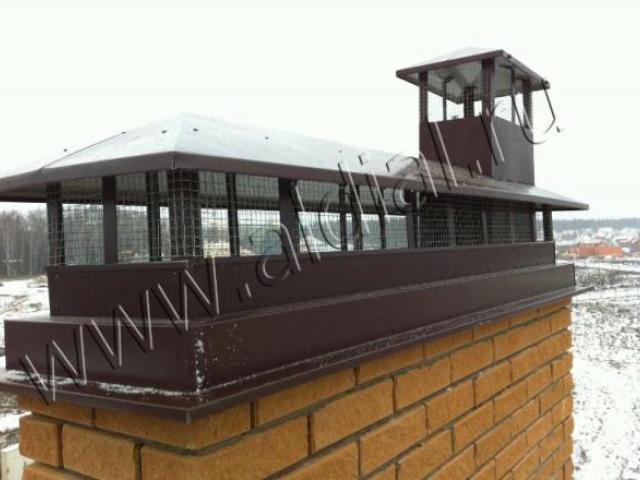 Металлосайдинг, колпаки на забор ,флюгарки, дымники, отливы, парапеты, металлопанели, Долгопрудный