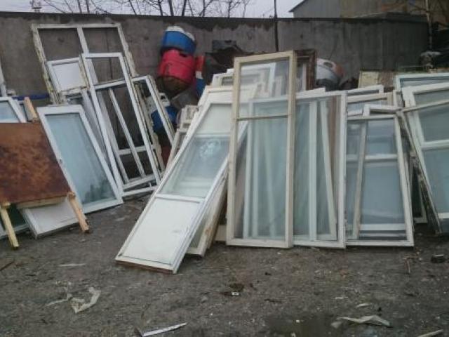 Вывоз пвх окон б.у. после демонтажа., Санкт-Петербург
