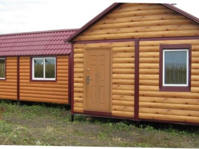 Каркасный дом для сада, бытовка жилая, Красноярск