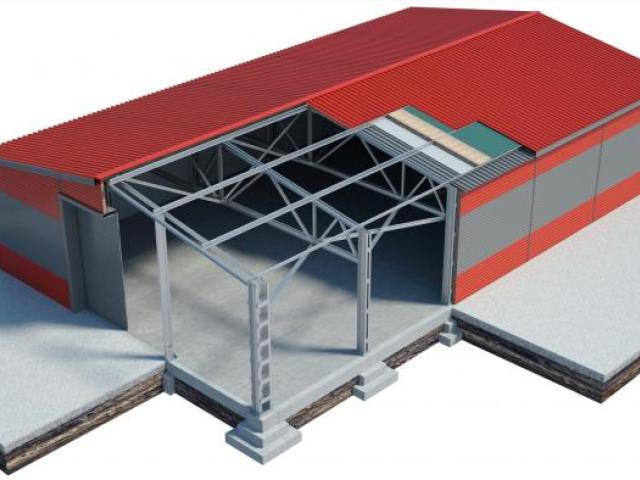 Ангары, склады, быстровозводимые здания, Москва