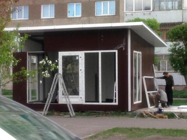 Комплект торгового павильона для самостоятельной сборки, Красноярск