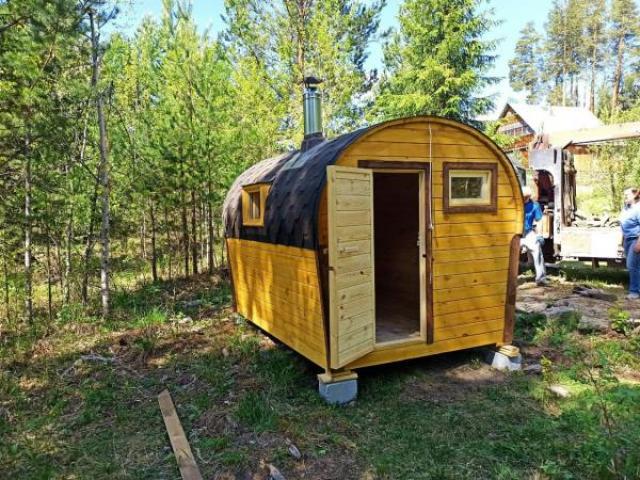 Бани-бочки из сосны в Екатеринбурге "под ключ", Волгоград