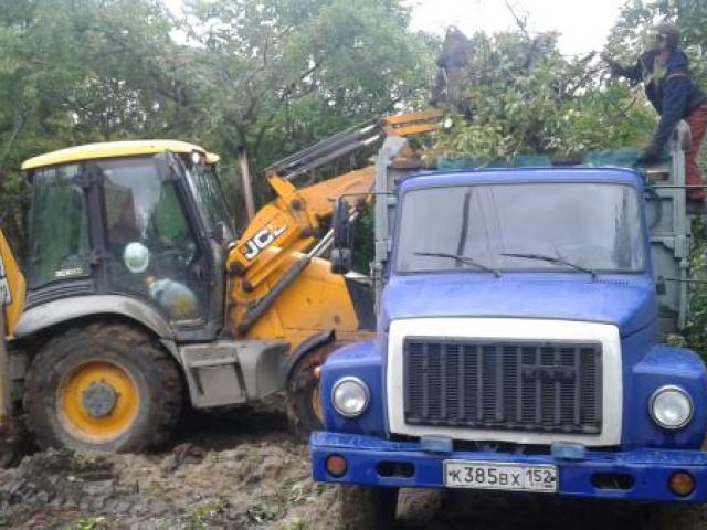 Снос домов. Спил дерева.Корчуем пни. Вывоз мусора, Нижний Новгород