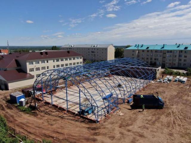 Каркасные тентовые ангары, склады, Ульяновск