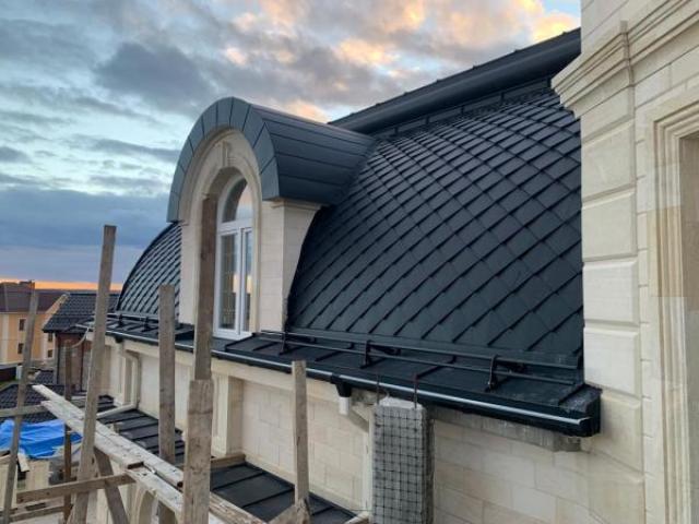 Монтаж фальцевой кровли, Москва