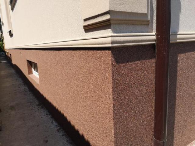 Отделка цоколя мраморной крошкой – красиво и долговечно, Ростов-на-Дону