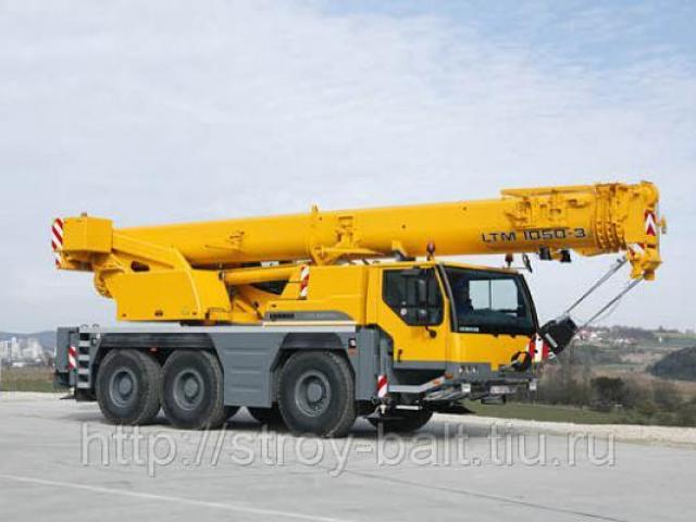 Услуги автокрана 150, 160, 180 тонн, Санкт-Петербург