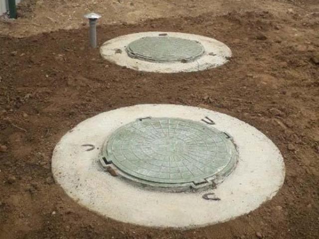 Установка септиков из бетонных колец, Калининградская область