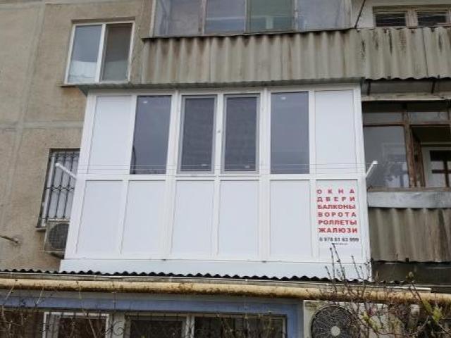 Расширение балконов под ключ (отделка, обшивка, пол, потолок) в Керчи, Керчь