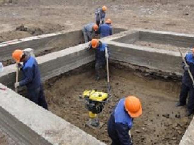 Строительство фундаментов, любой сложности. Фундаментные работы, Красноярск