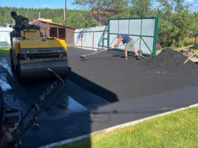 Укладка асфальтовой крошки в Москве, Москва