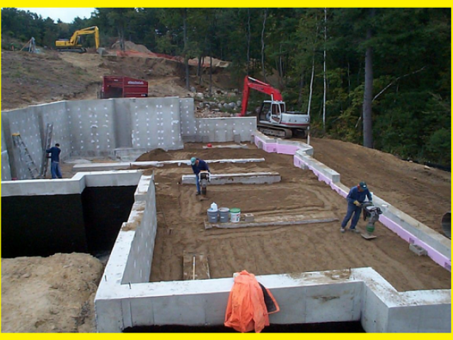 Строительство ленточного фундамента м3 куб, Краснодар