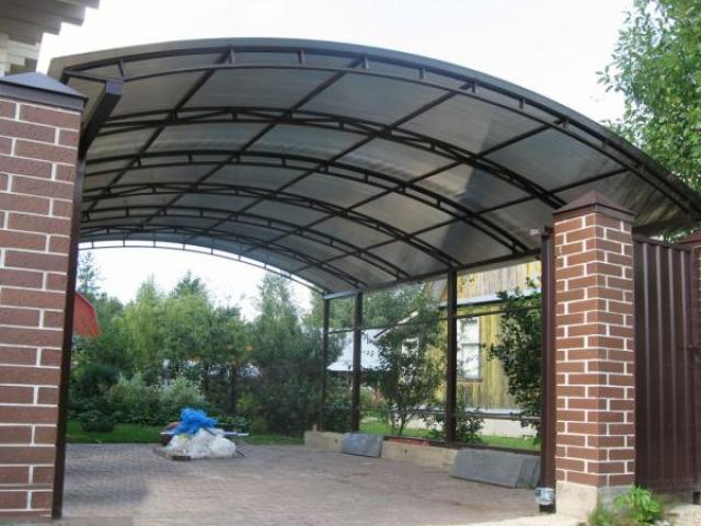 Навесы из поликарбоната в Люберцах Жуковский Раменское Ногинске, Люберцы