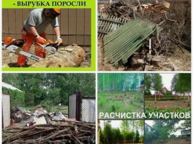 Расчистка участков; Благоустройство; Копка; Спил; Покос, Воронеж