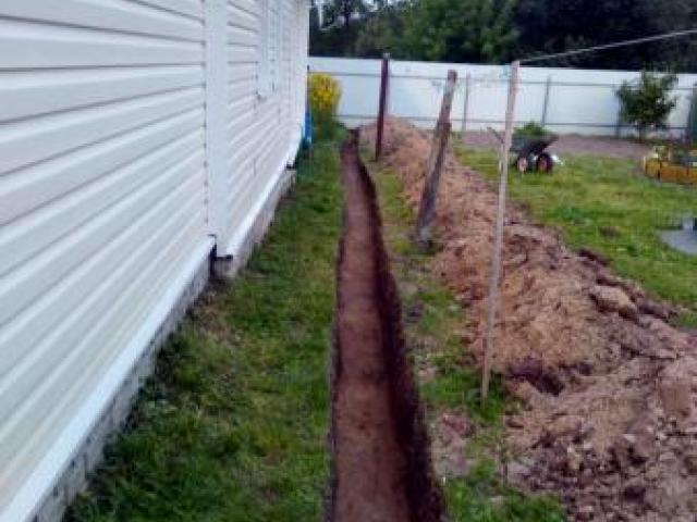 Водоотведение дренаж участка, Электрогорск