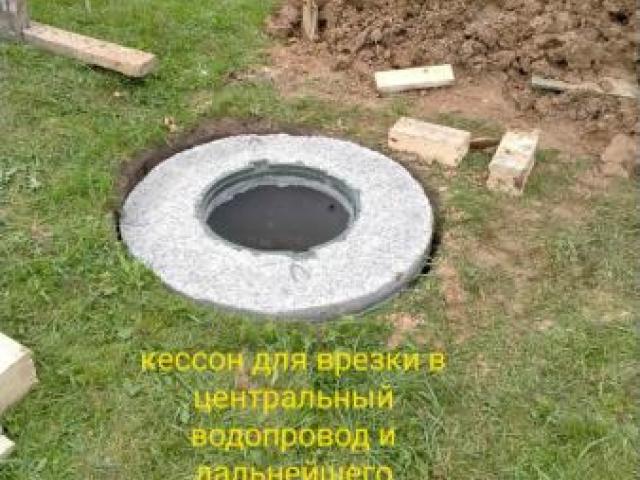 Чистка и ремонт колодцев, Септики, Водоснабжение, Клин