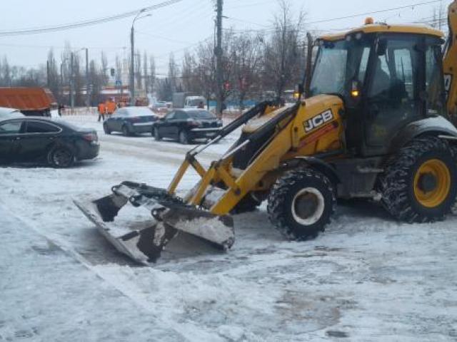 Уборка снега фронтальным погрузчиком (Вывоз), Нижний Новгород